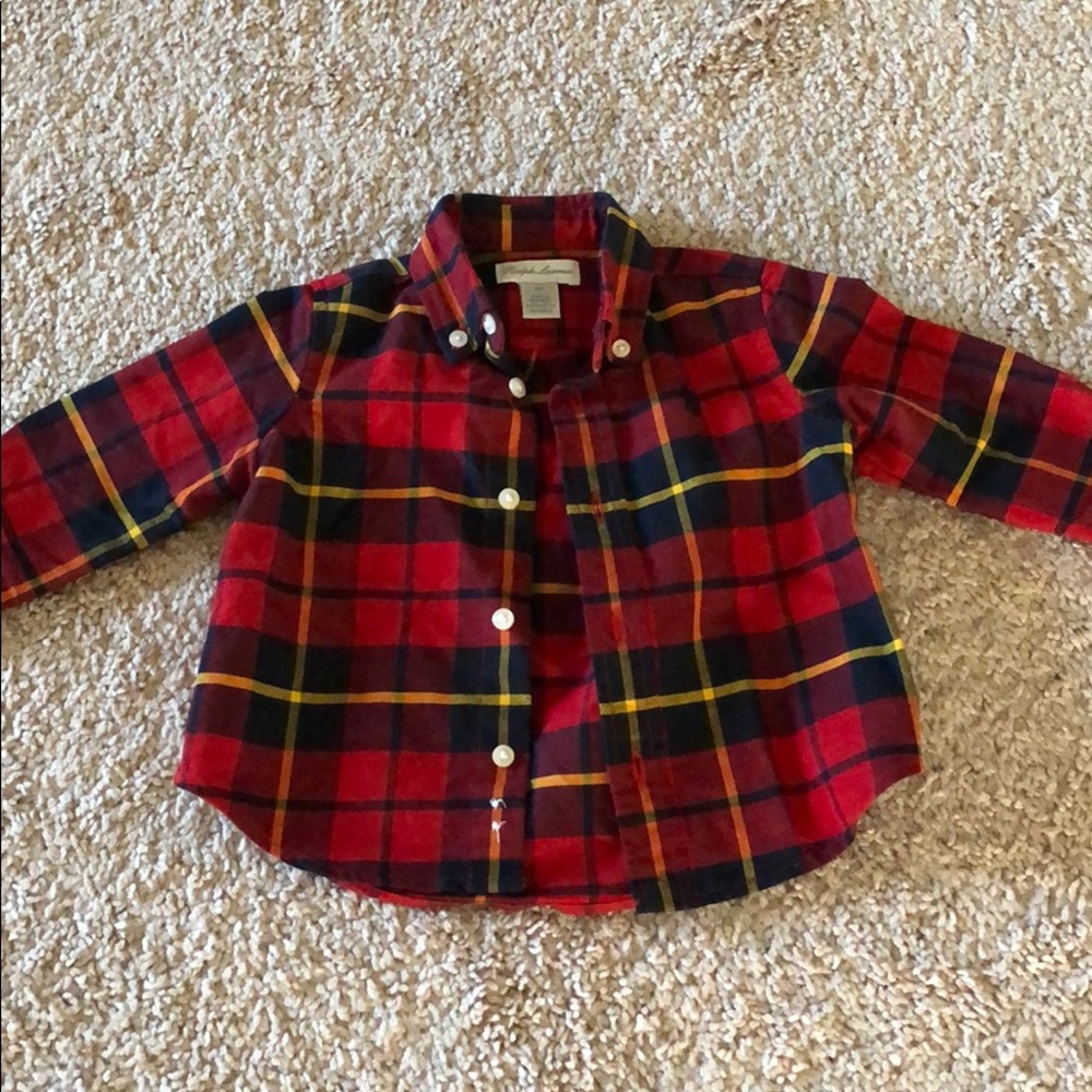 Infant Ralph Lauren Button Down